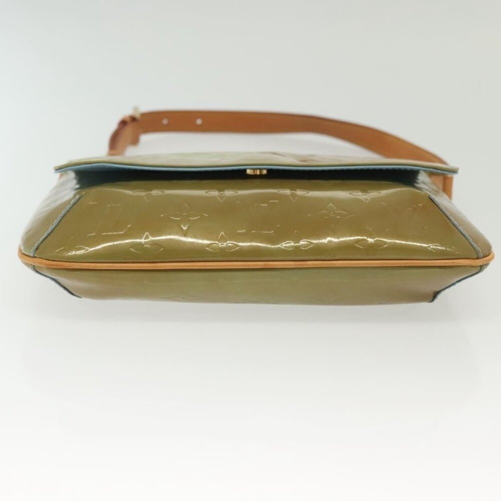 Authentic LOUIS VUITTON Monogram Vernis Thompson Street Bag Baby Blue M91009 - Picture 16 of 16